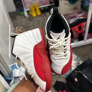 Jordan Kids Sneakers White Red